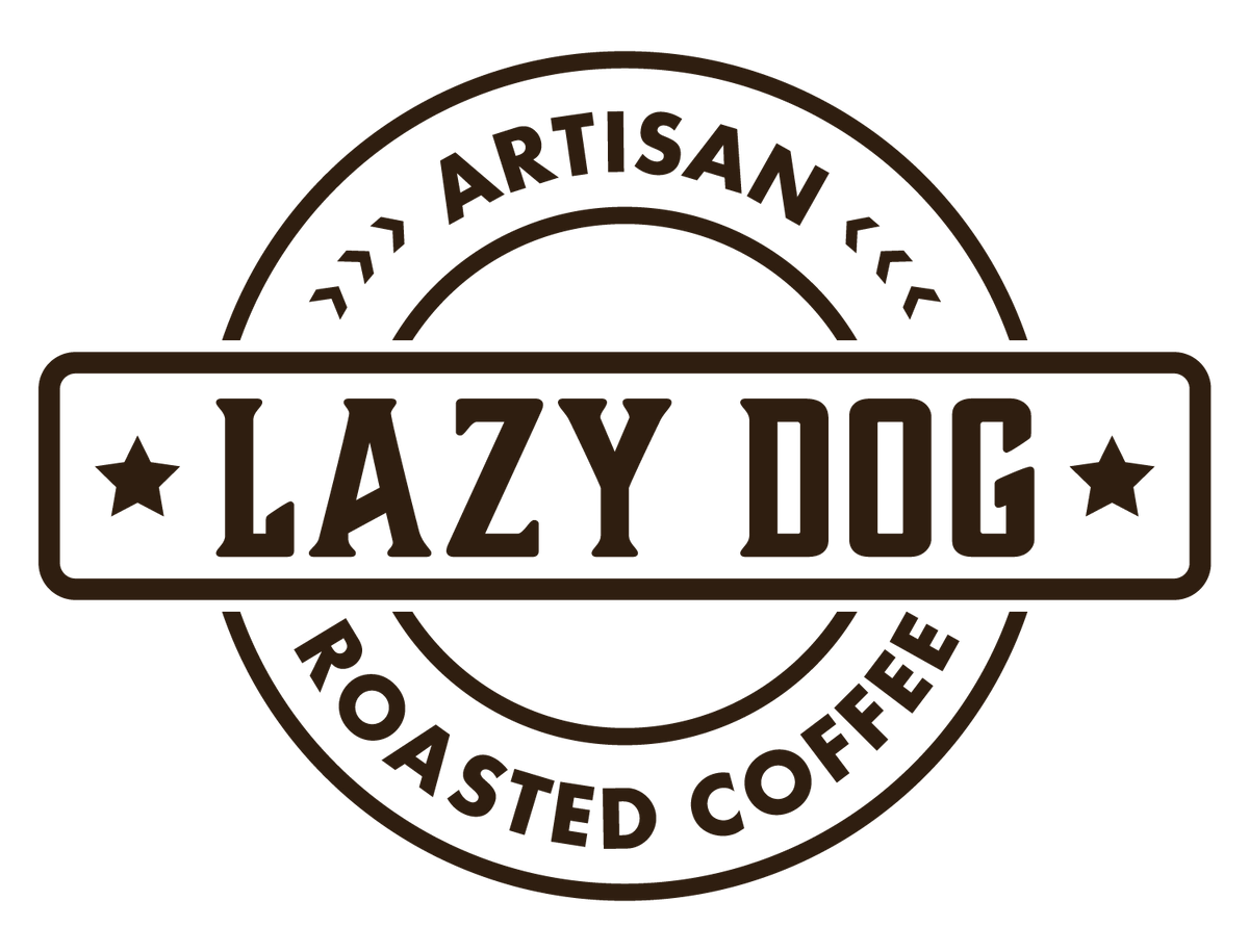 Lazy Dog Coffee Co. Fresh Roasted Specialty Coffee.